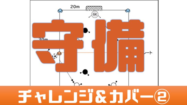 守備 チャレンジ カバー U 10 Tlo サッカートレーニング研究室